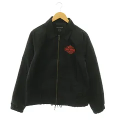 ハーレーダビッドソン HARLEY DAVIDSON コーチジャケット ナイロンジャケット ブルゾン ロゴ M ブラック オレンジ /ES ■GY12のサムネイル