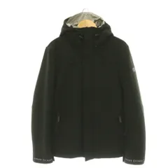 アルマーニエクスチェンジ A/X ARMANI EXCHANGE フーディジャケット ブルゾン アウター 中綿 ジップアップ USA M 黒 ブラック /CX ■GY73のサムネイル