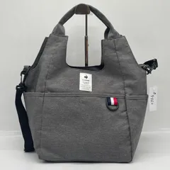 BN9462●le coq sportif ルコック  2WAY ショルダーバッグ トートバッグ グレー系のサムネイル