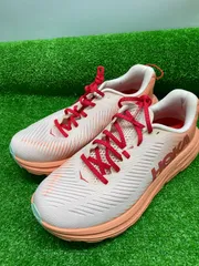 ●HOKA　ランニングシューズ　リンコン3　オレンジ　サイズ23.5センチ　中古　u260710_30のサムネイル
