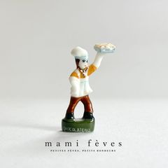 フェーヴ ウイウイ ポティロン フランス フェーブ ミニチュア陶器 m