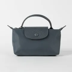 新品 ロンシャン LONGCHAMP ポーチ ル プリアージュ ワン ハンドル付き ポーチ アントラシートのサムネイル