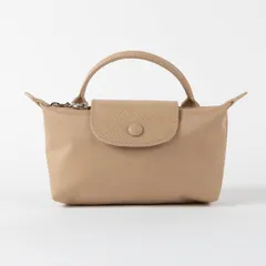 新品 ロンシャン LONGCHAMP ポーチ ル プリアージュ ワン ハンドル付き ポーチ ベージュのサムネイル