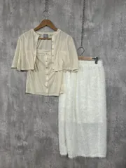 Te chichi TERRASSE テチチテラス le ELMi トップス 2点おまとめセット タイト スカート sizeF/白 アイボリー ■◇ レディースのサムネイル