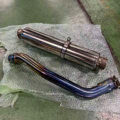 ジ*ジ様 セール 値下げgsx1400 アールズギア ワイバン チタン マフラー