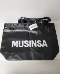 MUSINSA リユーザブル バッグ Lサイズ ブラック (新品)のサムネイル