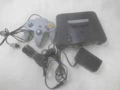  ゲーム NINTENDO 64 本体 動作品 NUS-001 コントローラー 周辺機器付き 中古品のサムネイル