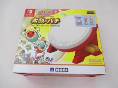  中古品 ゲーム Nintendo switch ニンテンドースイッチ アクセサリ-・周辺機器 太鼓の達人専用コントローラー 太鼓とバチ for Nintendo Swiのサムネイル