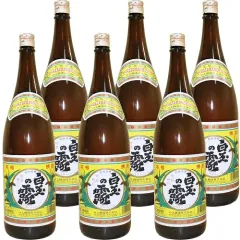 【本州送料無料】白玉の露 1800ml 芋焼酎 6本セット プラ箱発送 白玉醸造 魔王 お買得品 まとめ買いのサムネイル
