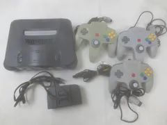  ゲーム NINTENDO 64 本体 動作品 NUS-001 コントローラー 周辺機器付き 中古品のサムネイル
