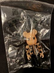 MEDICOMTOY BE@RBRICK メ組はっぴ ベアブリック 赤蓄光 100%