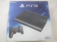  ゲーム プレイステーション3 PS3本体 動作品 CECH-4300C チャコールブラック 箱 コントローラー 周辺機器 付き 【まとめ売り 中古品】のサムネイル