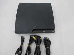  中古品 ゲーム プレイステーション3 PS3本体 CECH-2000A チャコールブラック 動作品 周辺機器付きのサムネイル