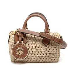 LOUIS VUITTON ルイ・ヴィトン ショルダーバッグ ナノ スピーディ ナチュラル タン ラフィア【中古】のサムネイル