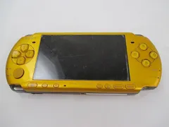  中古品 ゲーム PSP 本体 PSP3000 ブライト・イエロー 動作品 本体のみのサムネイル