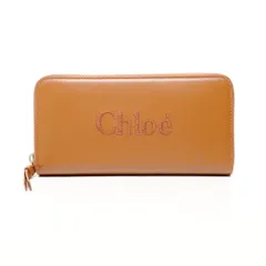 Chloe クロエ 長財布 レザー ラウンドジップ ロゴ【中古】のサムネイル