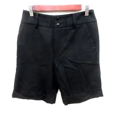 エフデ ef-de パンツ キュロット ウール 9 黒 ブラック /RTのサムネイル