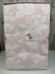 E【保管品】WEDGWOOD ウェッジウッド ワイルドストロベリー ブランケット 毛布 140cm×200cmのサムネイル