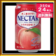 伊藤園 不二家 ネクター ピーチ 350g x 24本入のサムネイル