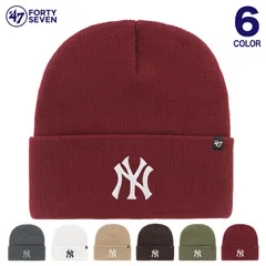 47BRAND ニット帽 47ブランド フォーティーセブン ニットキャップ 帽子 ビーニー メジャーリーグ 大リーグ MLB メンズ レディース ブランド 大きいサイズ ヤンキース 白 47brand440のサムネイル