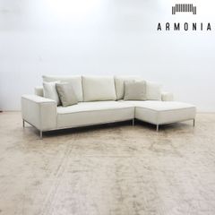 引き取り限定展示品□イタリア製□ニコレッティ□ルッカ□総革□L型