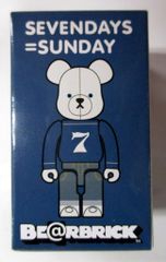 MEDICOMTOY BE@RBRICK SEVENDAYS=SANDAY/BE@RBRICK 100%