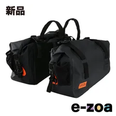 DOPPELGANGER（ドッペルギャンガー） バイク用 ターポリンサイドバッグ  容量40L 片側20L /ブラック DBT393-BK (2648150)のサムネイル