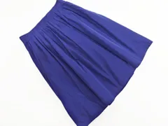 MACKINTOSH PHILOSOPHY マッキントッシュフィロソフィー Aライン 台形 スカート size38/紺 ■■ レディースのサムネイル