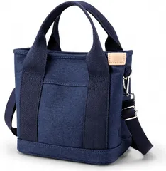 Chicer ユニセックス対応 ゴルフ ラウンドバッグ メンズ カートバッグ 軽量 コンパクト 小物入れ ポーチ レディース 父の日 (ネイビー)のサムネイル
