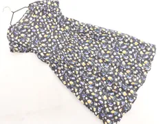 ehka sopo SM2 エヘカソポ サマンサモスモス 総柄 フレンチスリーブ ワンピース sizeM/グレー ■◆ レディースのサムネイル