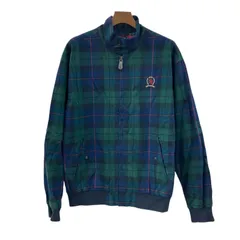 186000 現状品 TOMMY トミー TOMMY JEANS チェック ドリズラージャケット スウィングトップ Mのサムネイル