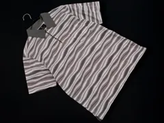 LANVIN ランバン 総柄 ポロシャツ size50/グレー ■◆ メンズのサムネイル