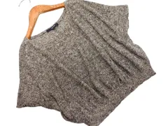 MACPHEE マカフィー トゥモローランド リネン100% ショート丈 サマー ニット セーター size1/グレー ■◆ レディースのサムネイル