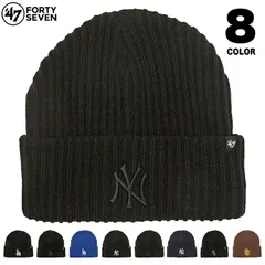 47BRAND ニット帽 47ブランド フォーティーセブン ニットキャップ 帽子 ビーニー メジャーリーグ 大リーグ MLB メンズ レディース ブランド 大きいサイズ ドジャース ヤンキース 黒 47brand486のサムネイル