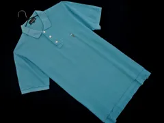 TRUSSARDI トラサルディ 刺繍 ポロシャツ sizeL/水色 ■◆ メンズのサムネイル