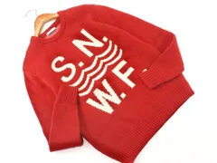 BAYFLOW ベイフロー ウール混 ニット セーター size2/赤 ◇■ レディースのサムネイル