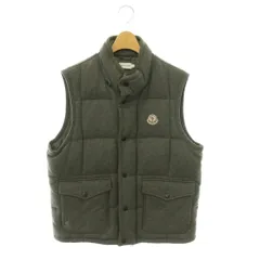 モンクレール MONCLER MAGLIA GILET ダウンベスト ワッペンロゴ 220918428100 L グレー /ES ■GY12のサムネイル