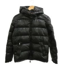 モンクレール MONCLER マヤ MAYA ダウンジャケット 上着 0 黒 ブラック フード付き 長袖 ジップアップ 132-091-40366-05 /PP ■GY18のサムネイル