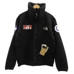 ザノースフェイス THE NORTH FACE タグ付き トランスアンタークティカ フリースジャケット ブルゾン 上着 L 黒 ブラック ジップアップ 長袖 国旗 ワッペン付き NA72235 /PPのサムネイル