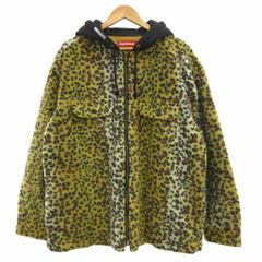 Supreme レオパード柄 フリースジャケット M - メルカリ