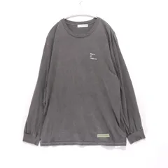 【中古A】メンズ L ル・セルクル・パー・ロペ バックフォト ロングスリーブ Tシャツ LMM14010 フェードブラックのサムネイル