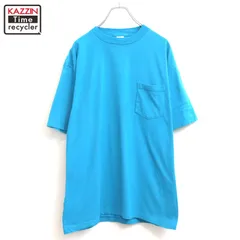 90s vintage TOWNCRAFT 無地 ポケット付き 半袖Ｔシャツ メンズ 表記Mサイズのサムネイル
