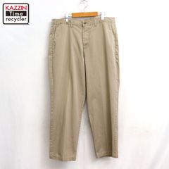 00s ペリーエリス PERRY ELLIS リネン レーヨン 2タック スラックス