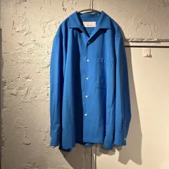 OVERCOAT オーバーコート 25SS LONG SLEEVE CAMP SHIRT 長袖シャツ S25T020-NKWS ブルー size:M2【表参道B07】のサムネイル