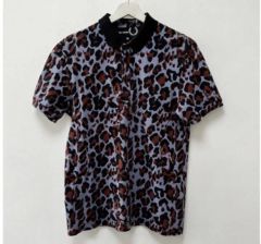 トルネードマート レオパード ヒョウ柄 クレリック ポロシャツ ☆早い