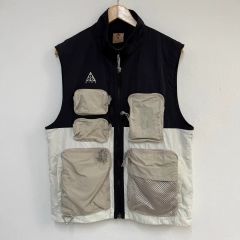 NIKE ACG メッシュ ユーティリティベスト ブラウン M - メルカリ