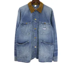 ダブルアールエル ラルフローレン RRL RALPH LAUREN 【 782972008001 】 襟 コーデュロイ 切り替え カバーオール デニム ジャケット　51546のサムネイル