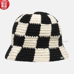 STUSSY BUCKET HAT DICE KNIT - メルカリ
