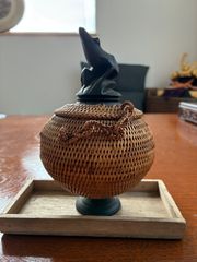 希少！ 森清 木彫り 十二支 置物 骨董 レトロ 木製 - メルカリ