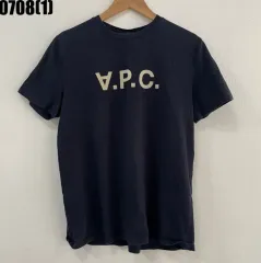 A P C 半袖Tシャツ ネイビー XLのサムネイル